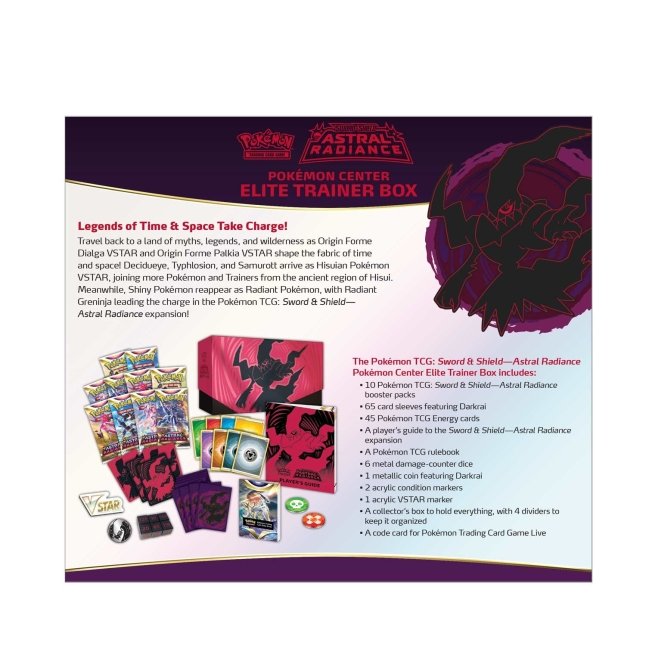 Astral Radiance Pokemon Center Elite Trainer Box