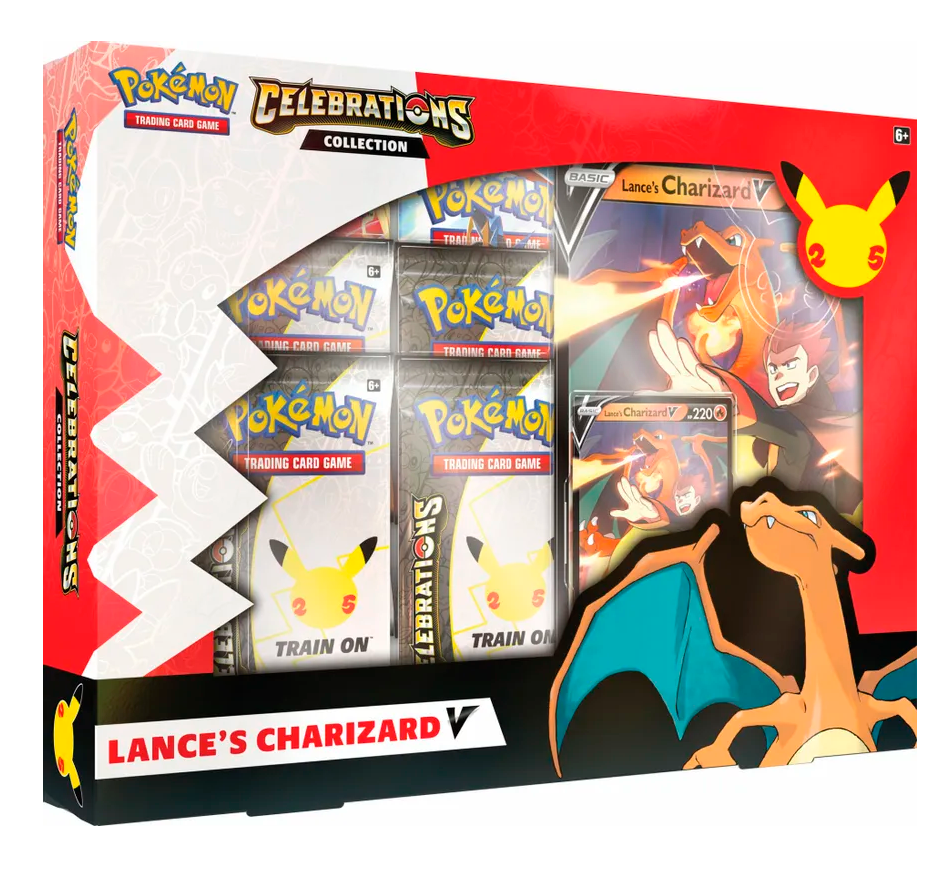 Pokemon Celebrations - Lance's Charizard V Collection