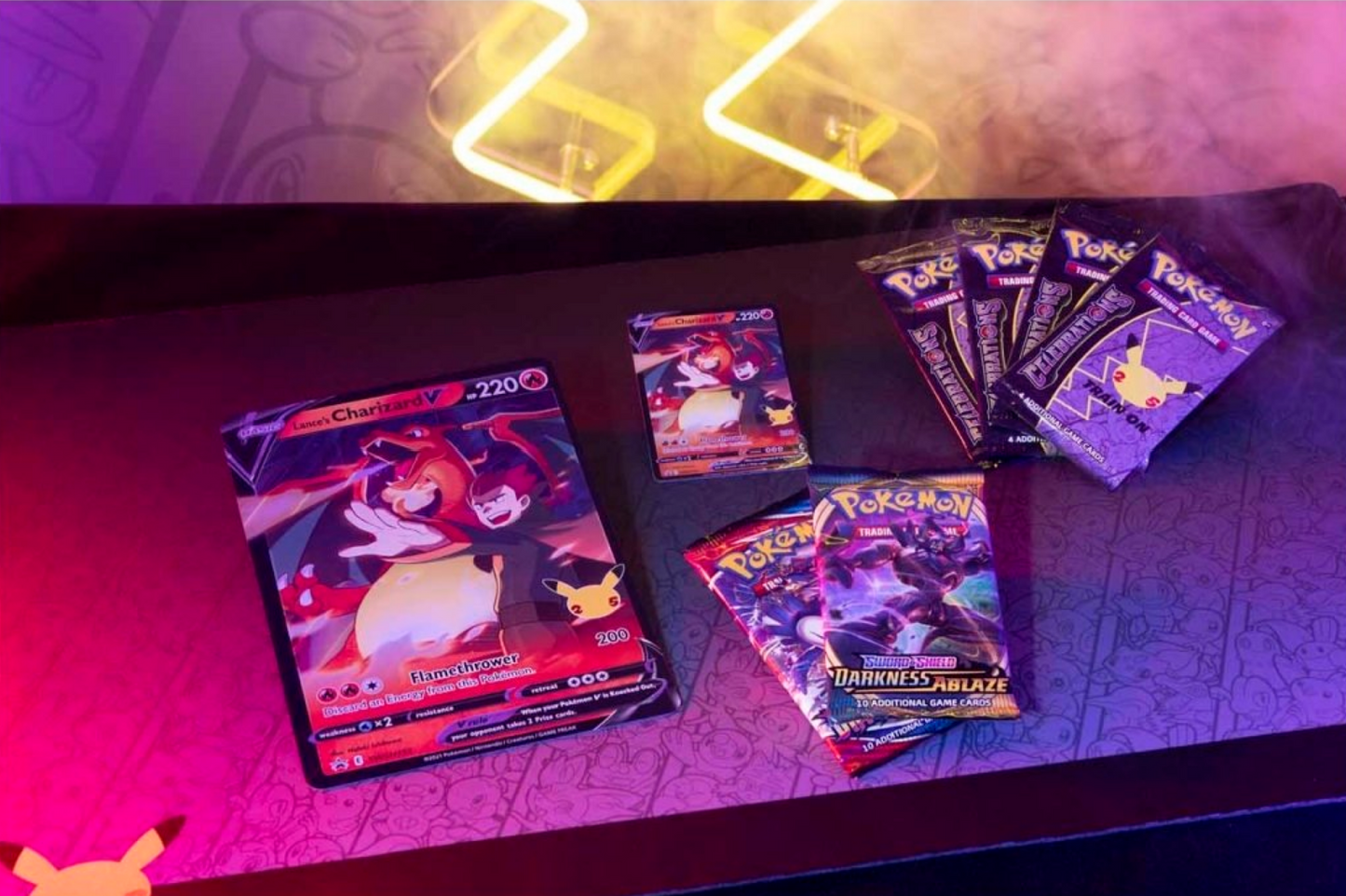 Pokemon Celebrations - Lance's Charizard V Collection