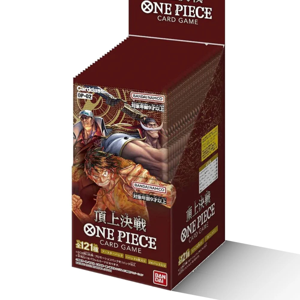 One Piece Paramount War Booster Box (頂上決戦 OP-02) [JP] – Moxie