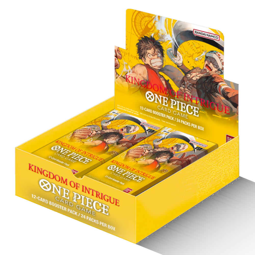 Bandai One Piece Kingdoms Of Intrigue Card Game Booster Pack