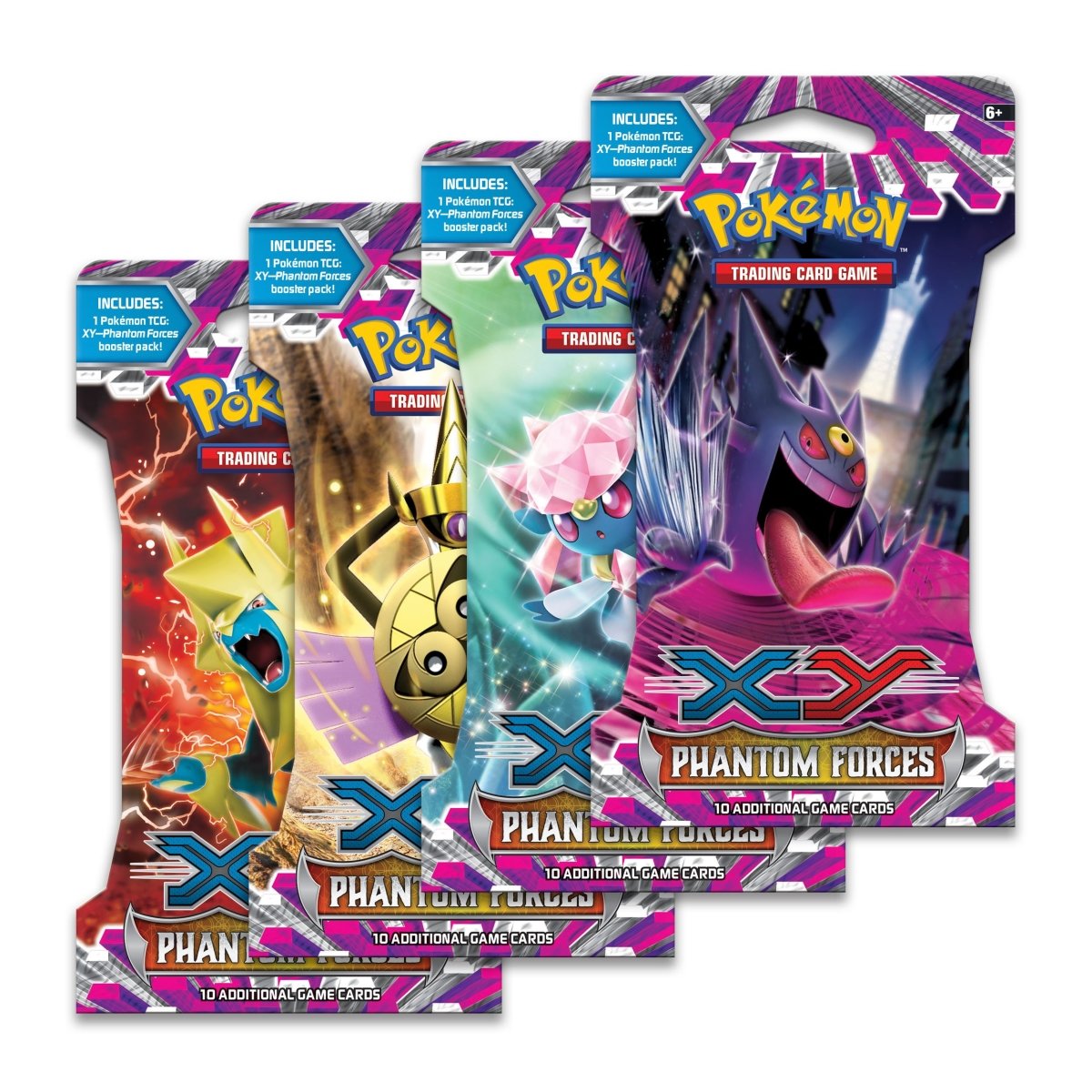 XY Phantom Forces Sleeved Booster Pack