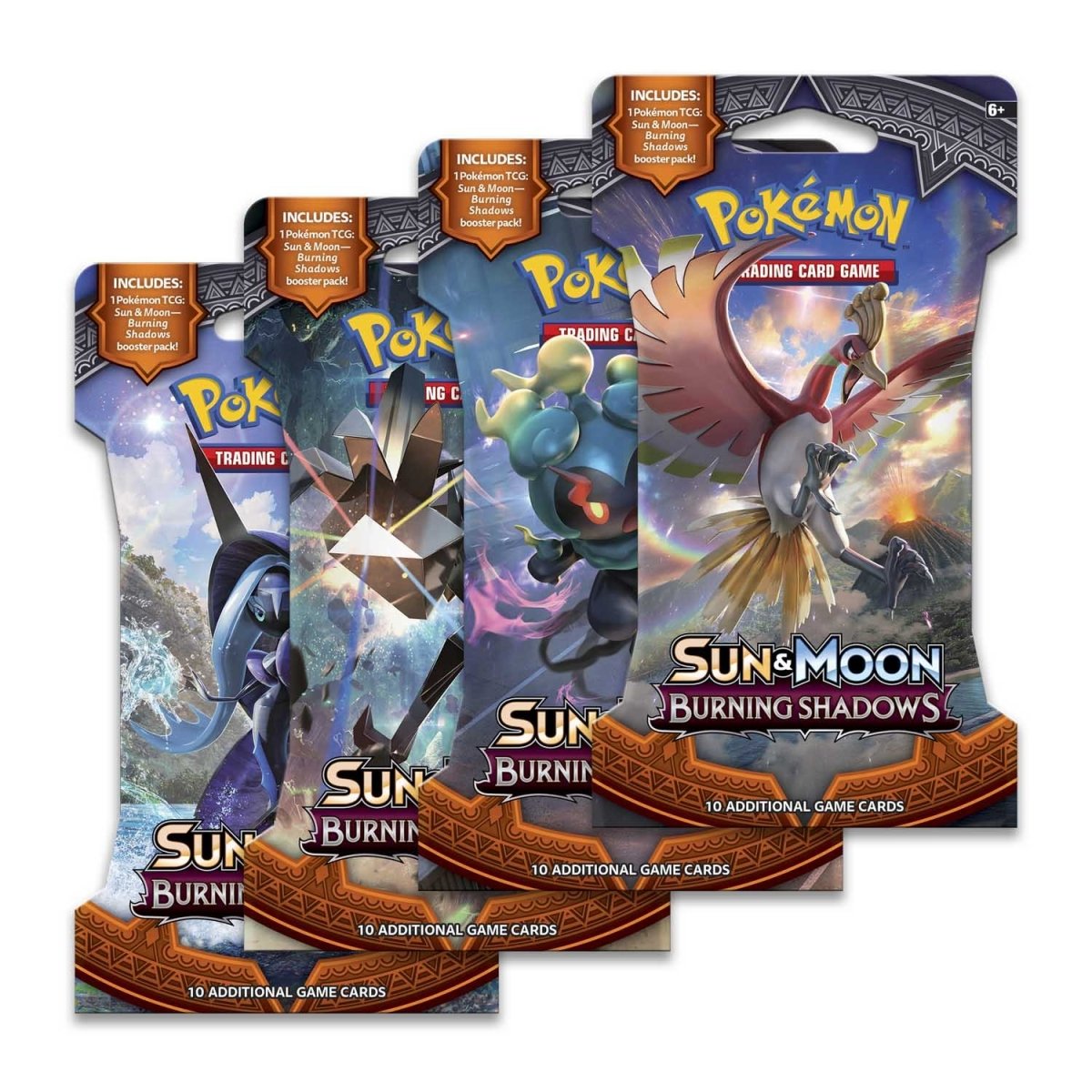 Burning Shadows Sleeved Booster Pack