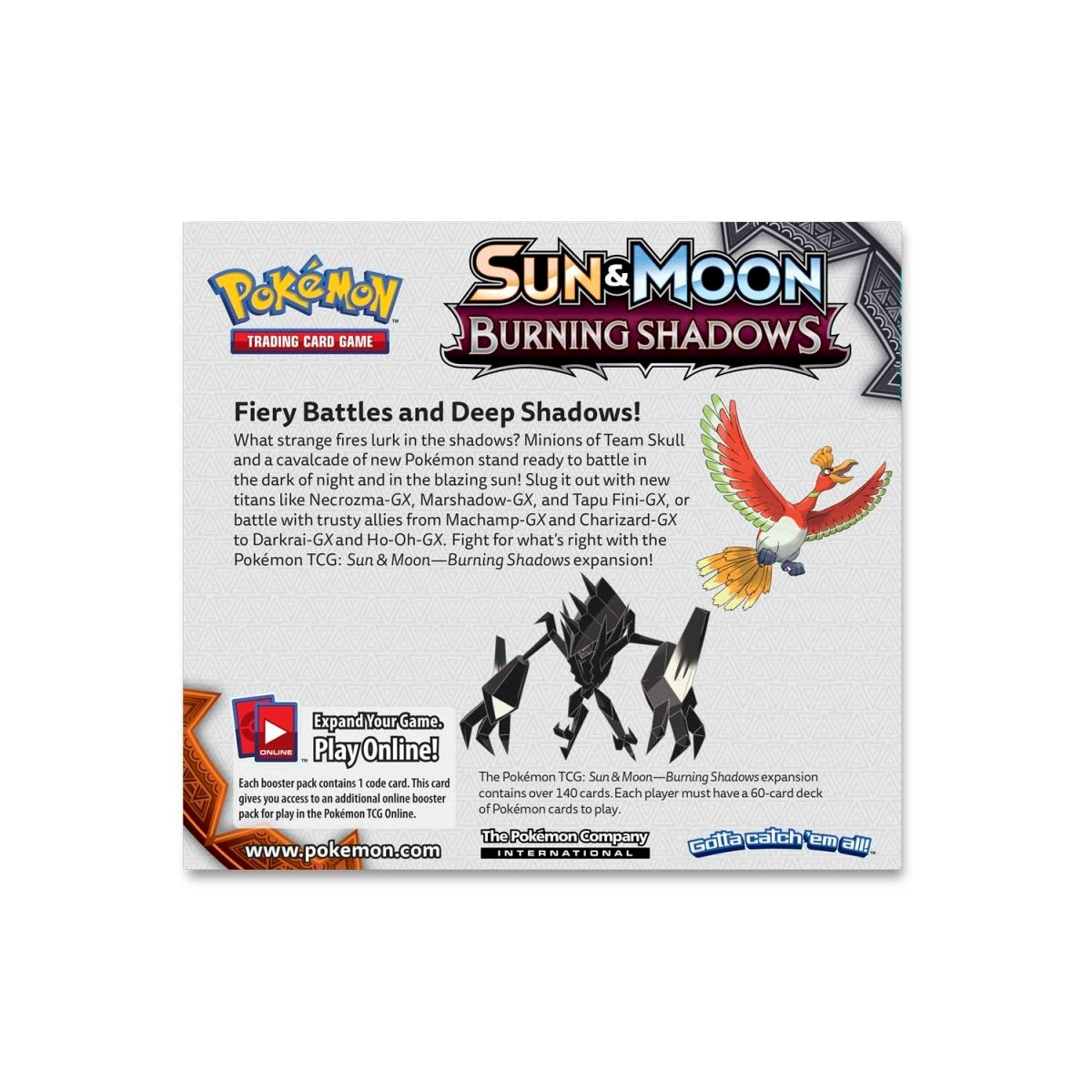 Burning Shadows Booster Box