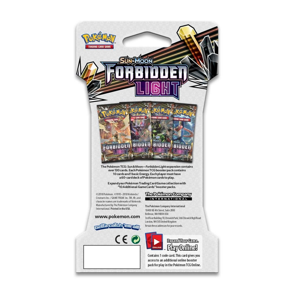 Forbidden Light Sleeved Booster Pack