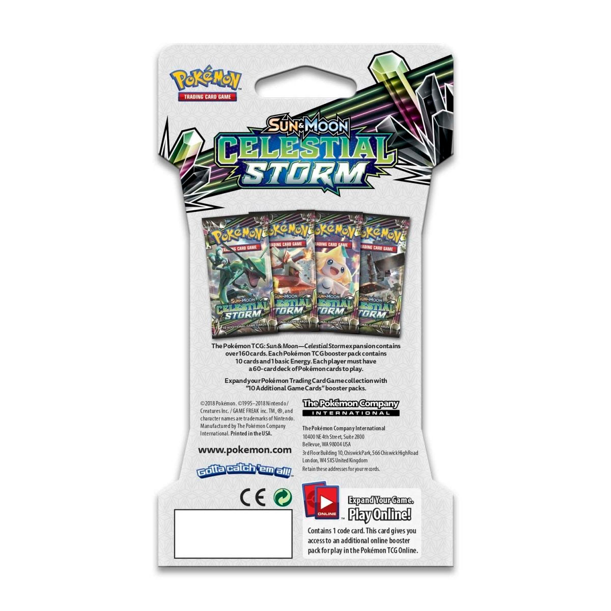 Celestial Storm Sleeved Booster Pack