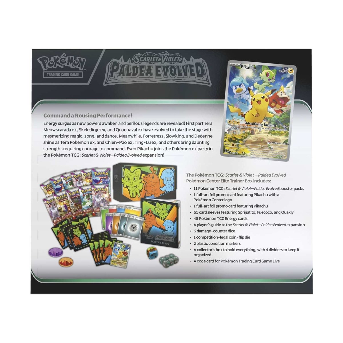 Paldea Evolved - Pokemon Center Elite Trainer Box