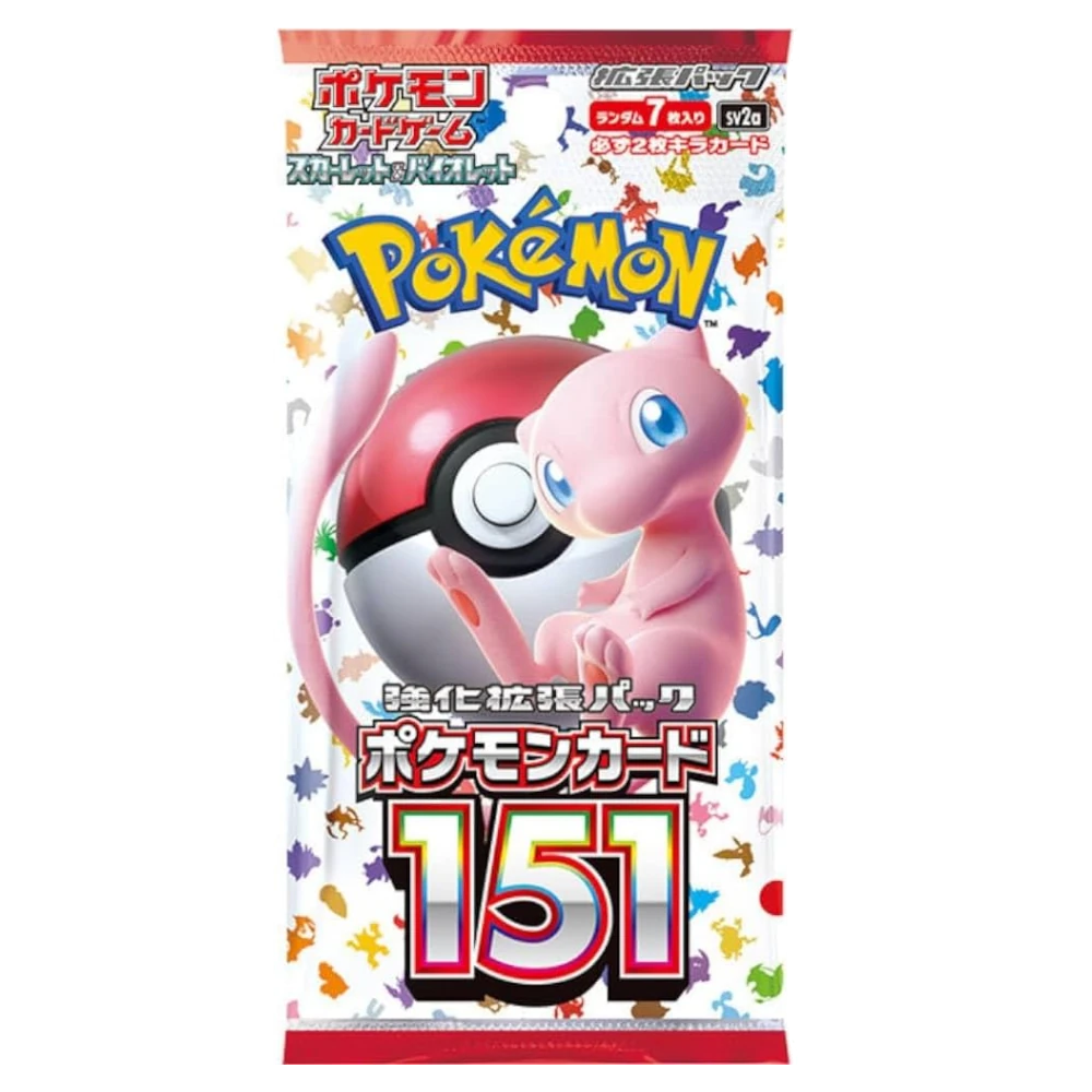 Pokemon 151 Booster Pack (ポケモンカード151) [SV2A] – Moxie Card Shop