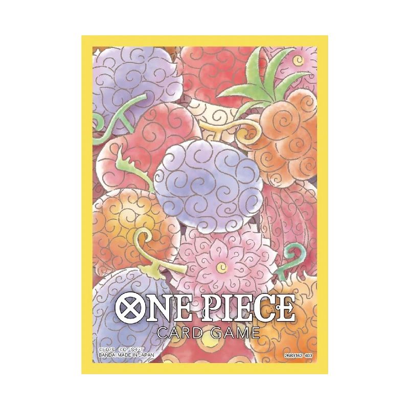One Piece "Devil Fruits" Card Sleeves (70 count)