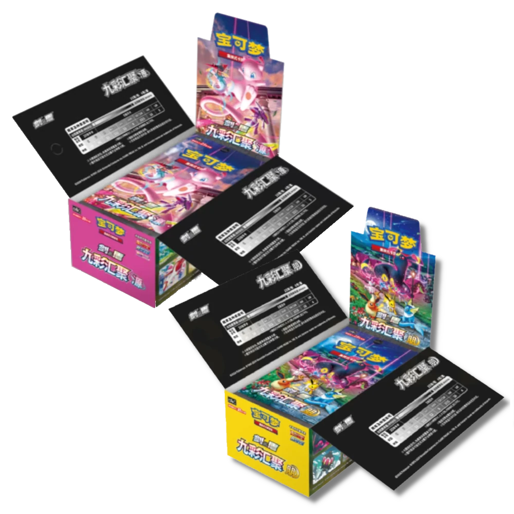 9 colors gathering booster box Nine Colors Gathering Jumbo Booster Box Bundle – Moxie Card Shop