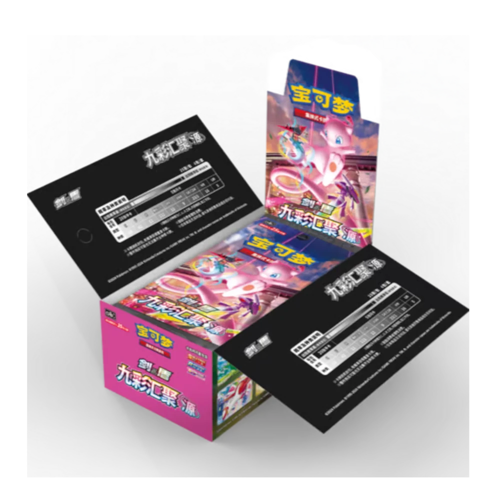 nine colors gathering jumbo booster box Pokemon TCG Chinese Nine Colors Gathering:Origin Jumbo Booster Box CS4bC Sealed