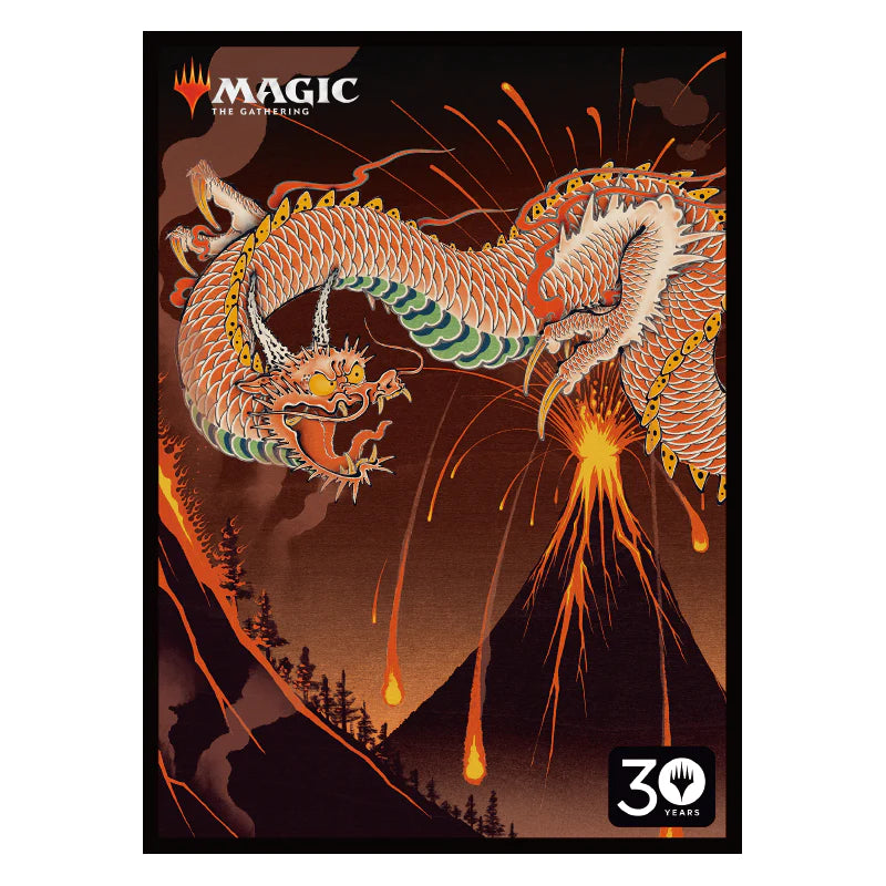 MTG 30 Tokyo "Shivan Dragon" Card Sleeves (80 count)