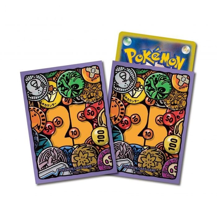 Pokemon "25th Goods Collection" Card Sleeves (64 count)