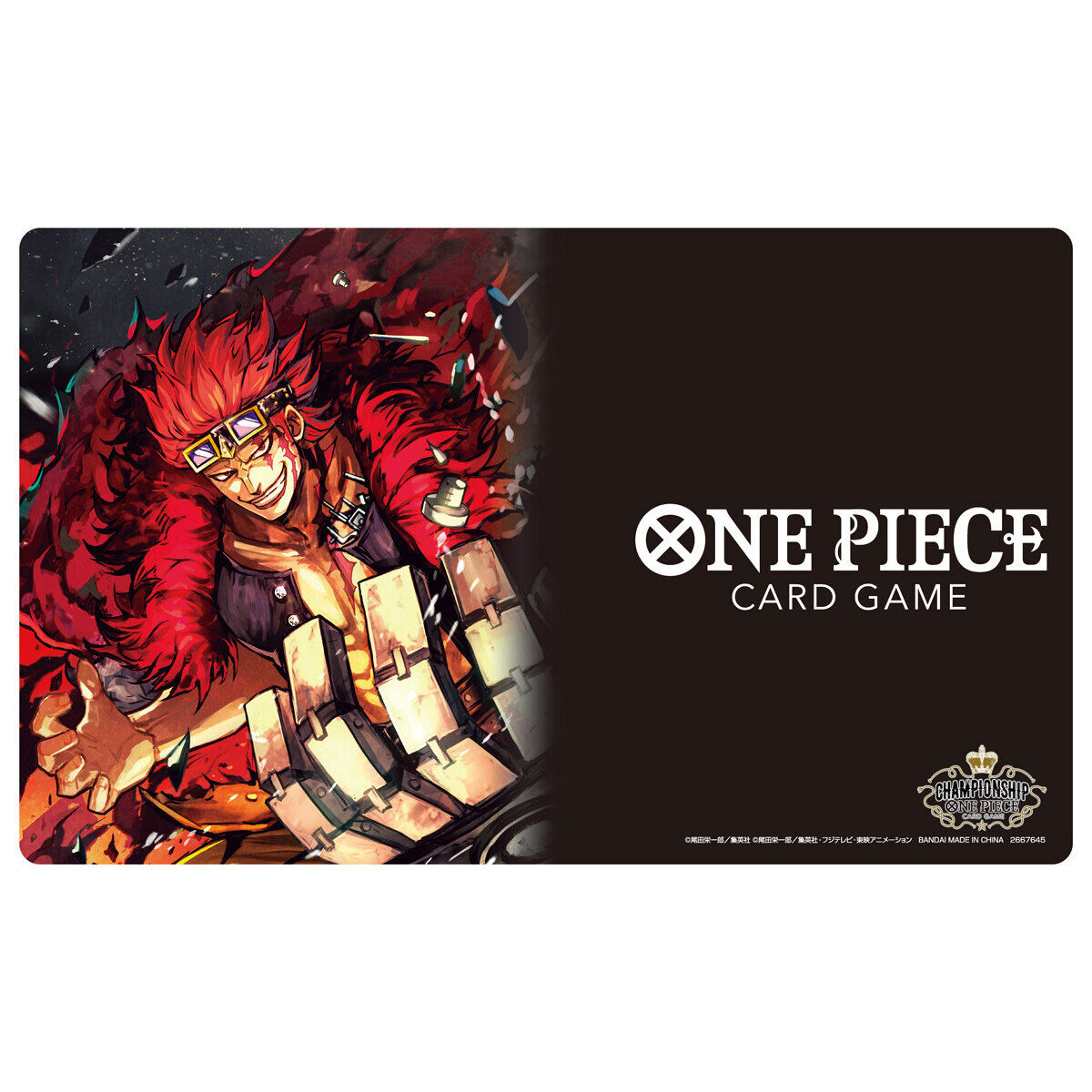 One Piece "Eustace 'Captain' Kidd" Championship 2022 Playmat