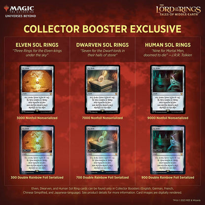 Lord of the Rings: Tales of Middle Earth - Collector Booster Box