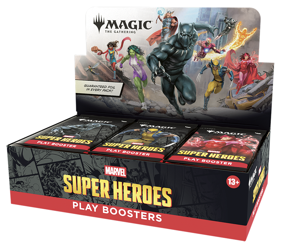 MTG Marvel Super Heroes Play Booster Box
