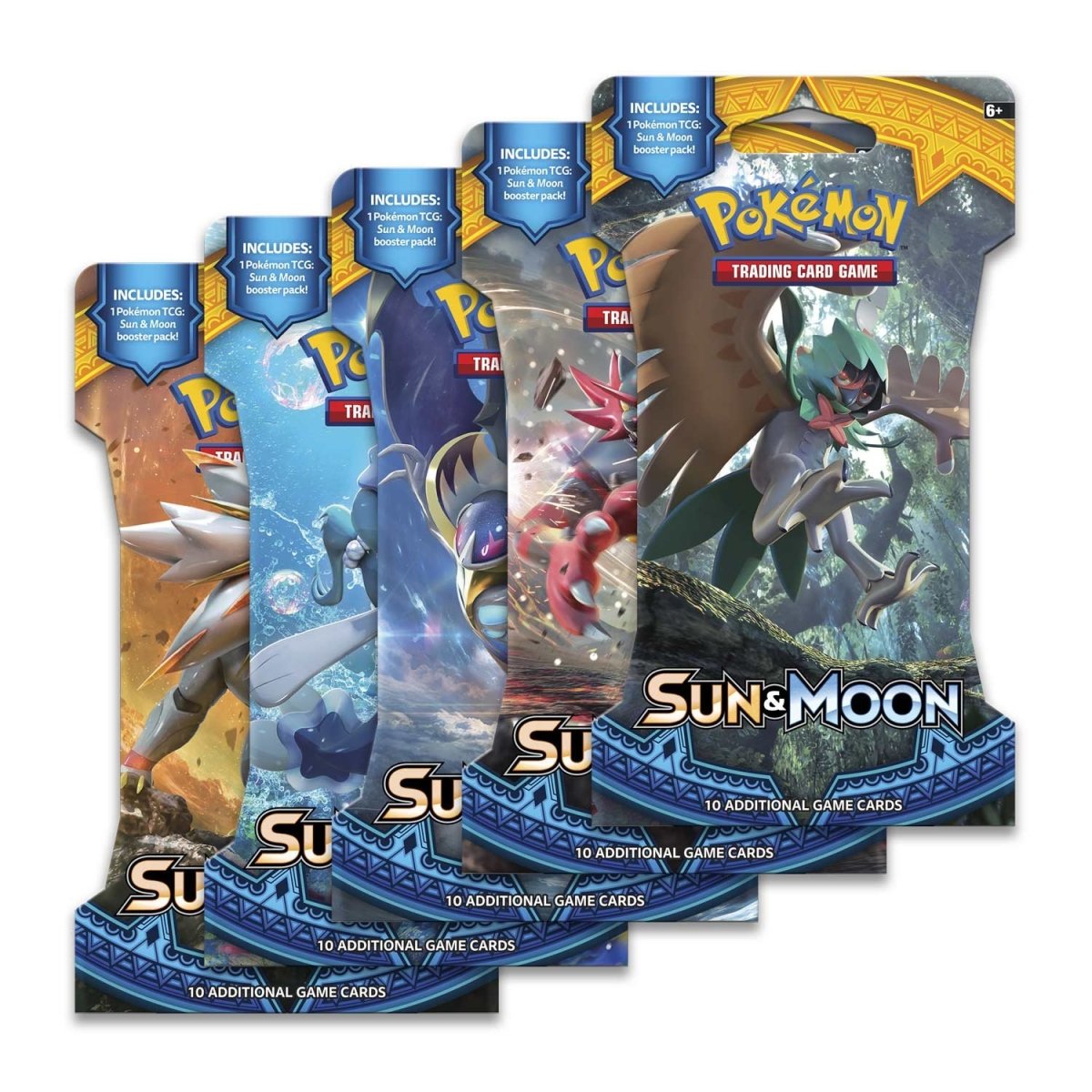 Sun & Moon Base Set Sleeved Booster Pack