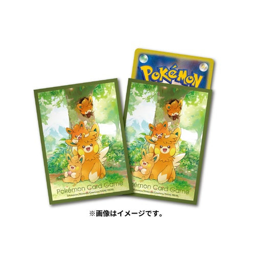 Pawmot Family [Pokemon Center Japan Exclusive Card Sleeves] (64-count)