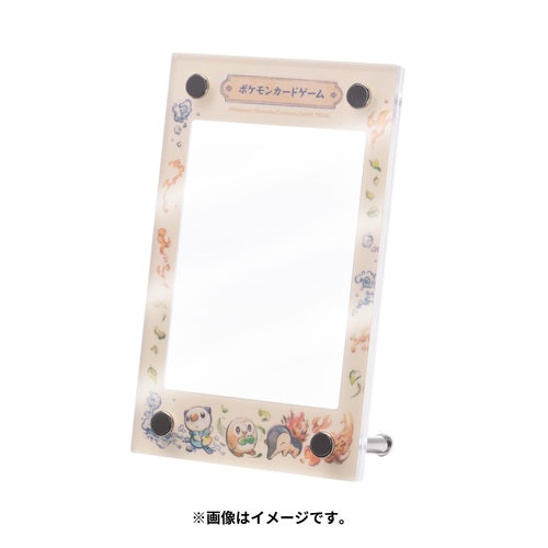 Card Display Frame "Rowlet, Oshawott, & Cyndaquil" [Pokemon Center Japan Exclusive]