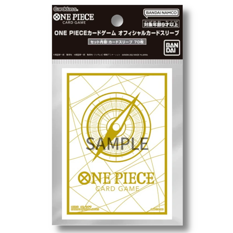 One Piece "White & Gold" Limited Card Sleeves (70 count)