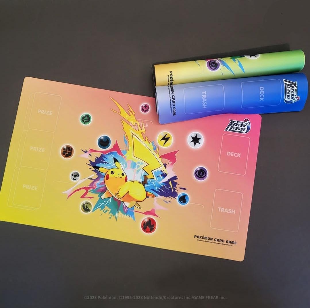 Pokemon Korea League Pikachu Playmat