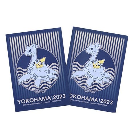 Pokemon "Yokohama 2023: Lapras" Card Sleeves (64 count)