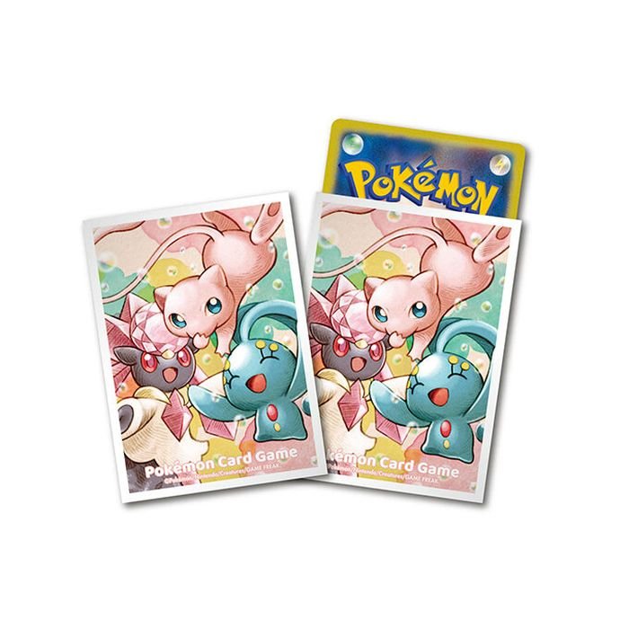 Pokemon "Mew, Manaphy, & Diancie" Card Sleeves (64 count)