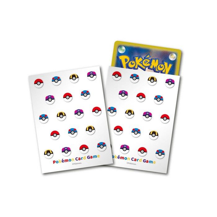 Pokemon "Monster Ball Design" Card Sleeves (64 count)