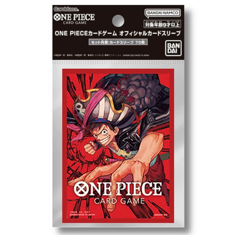 One Piece "Monkey D. Luffy (FILM RED)" Official #2 Card Sleeves (70 count)