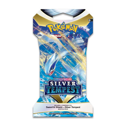 Silver Tempest Sleeved Booster Pack