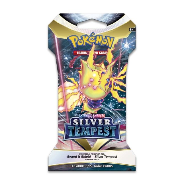 Silver Tempest Sleeved Booster Pack