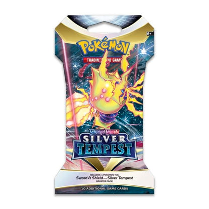 Silver Tempest Sleeved Booster Pack