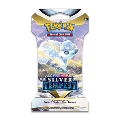 Silver Tempest Sleeved Booster Pack