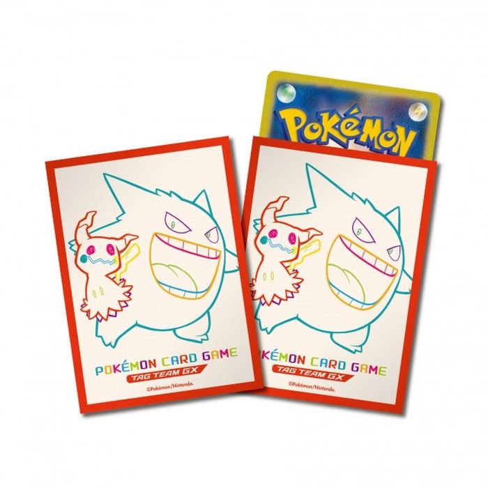 Pokemon "Gengar & Mimikyu TAG TEAM GX" Card Sleeves (64 count)