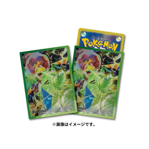 Pokemon "Tera Electric Tyranitar" Premium Gloss Card Sleeves (64 count)