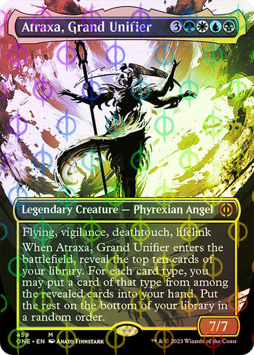 Atraxa, Grand Unifier (Showcase) Phyrexia: All Will Be One (ONE 459) - Magic: The Gathering (MTG)