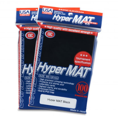 KMC Hyper Mat Card Sleeves (USA 100 pack)