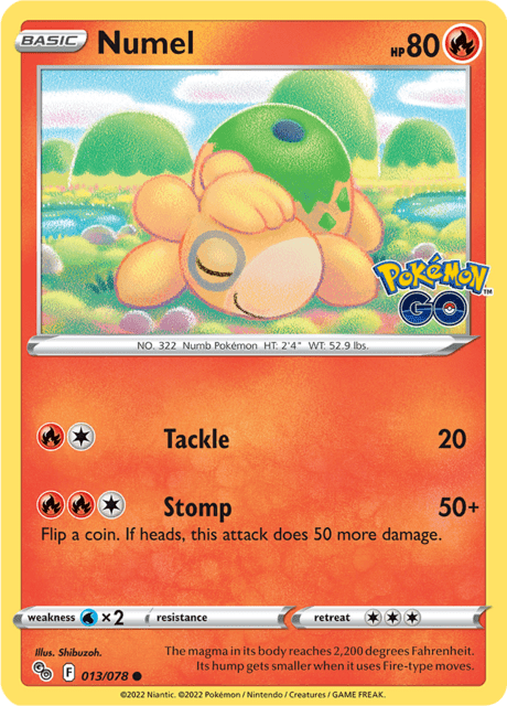 Numel Lost Origin Pokemon Card – Moxie Card Shop