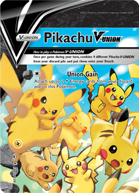 Pikachu V-UNION Sword & Shield Promo Pokemon Card – Moxie Card Shop