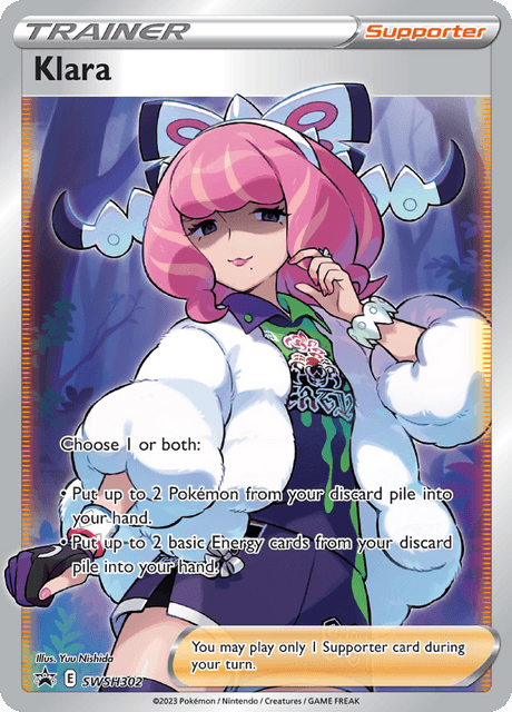 Klara Sword & Shield Promo Pokemon Card – Moxie Card Shop