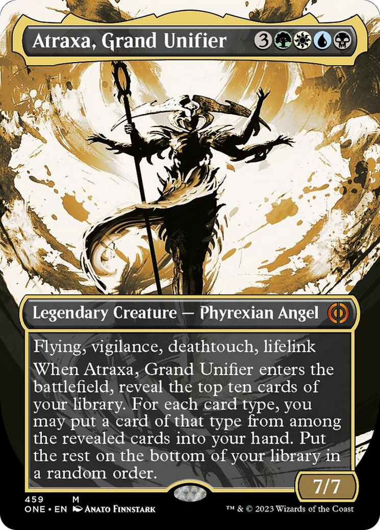 Atraxa, Grand Unifier (Showcase) Phyrexia: All Will Be One (ONE 459) - Magic: The Gathering (MTG)