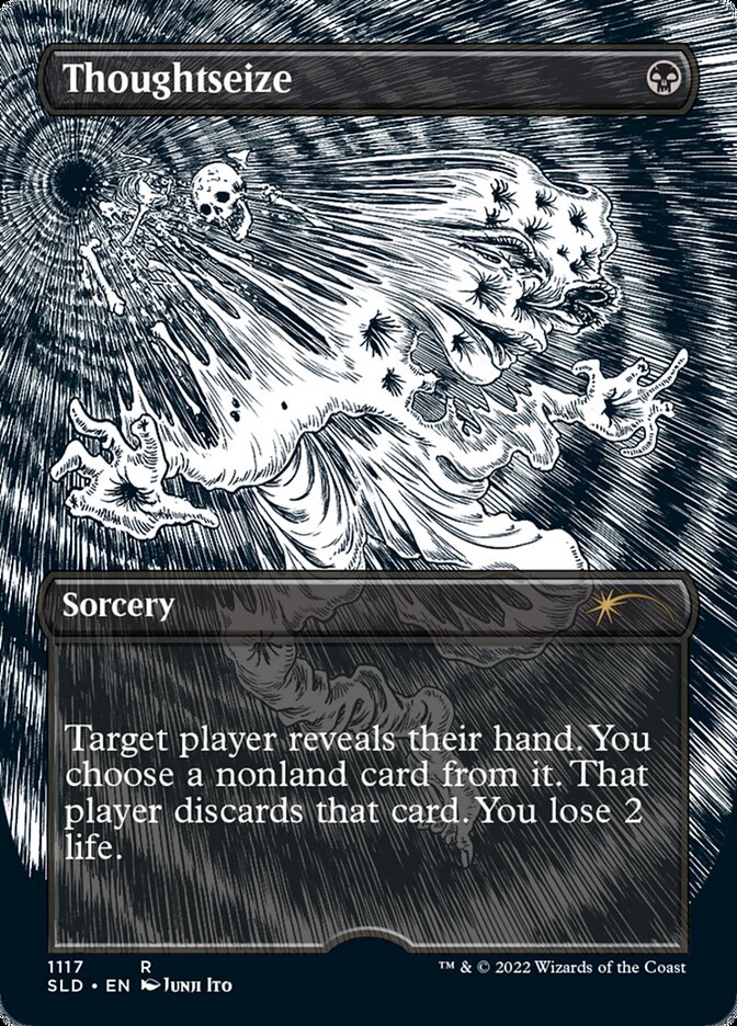 Thoughtseize SLD1117 - Secret Lair: Special Guest Junji Ito - Magic: The Gathering (MTG)